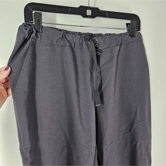 Figs Grey Short Sleeve Straight Leg Scrub Set L - Picture 9 of 15